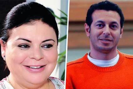 مصطفى شعبان وماجدة زكي