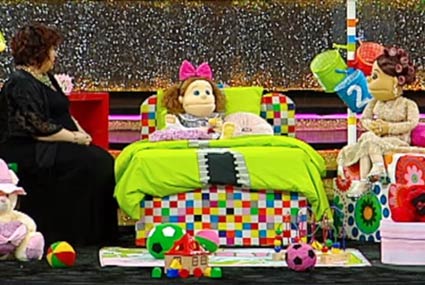 إنجي وجدان في الحلقة مع &quot;أبلة فاهيتا&quot;