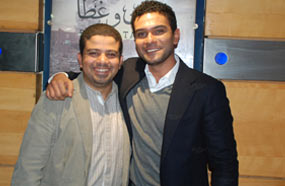 المخرج أحمد عبد والفنان آسر ياسين