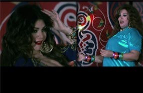 هيفاء وهبي ترقص في لقطة أمام فيفي عبده