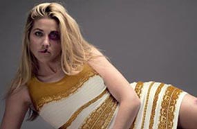 الفستان يتحول إلى حملة مناهضة للعنف ضد المرأة