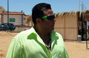 محمد فؤاد في لقطة من &quot;فؤش في المعسكر&quot;