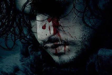 جون سنو على ملصق الموسم السادس