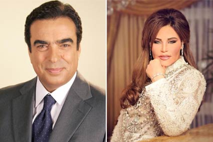 أحلام وجورج قرداحي