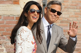 أمل علم الدين وجورج كلوني