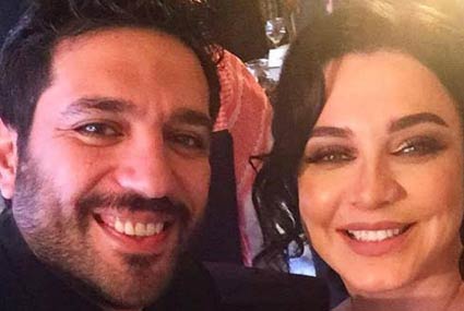 سولاف فواخرجي وحسن الرداد