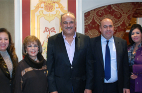 ندوة الفنان جمال سليمان‎