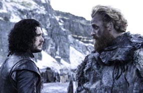 جون سنو مع تورموند في معركة &quot;هاردهوم&quot;