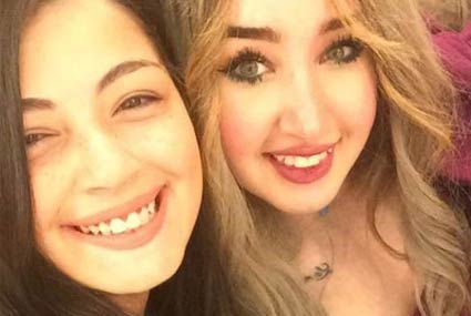 هنا الزاهد وليلى أحمد زاهر