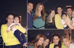 غادة عبد الرازق نشرت أول صورة لحفيدتها