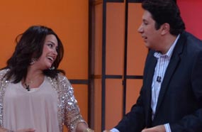 هند صبري مع هاني رمزي‎