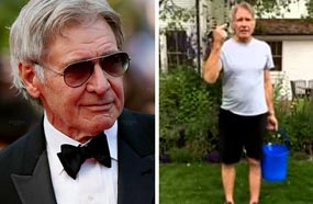 هاريسون فورد يقبل تحدي الثلج