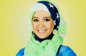 حنان ترك وهي حامل