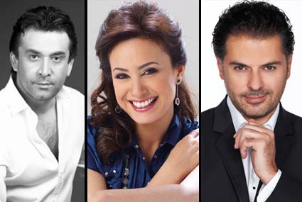 راغب علامة وهند صبري وكريم عبد العزيز