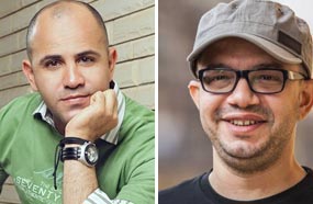 عمر طاهر وعزيز الشافعي