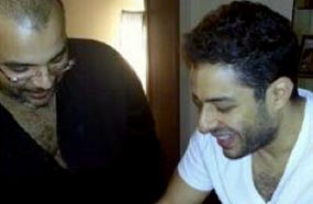 حماقي مع أيمن وقت توقيع العقد