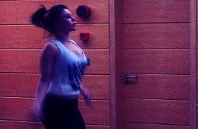 هيفاء وقت التدريب