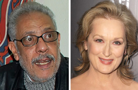 ميريل ستريب ونبيل الحلفاوي