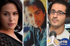 كيف نعى أحمد حلمي وهند صبري باسم صبري؟