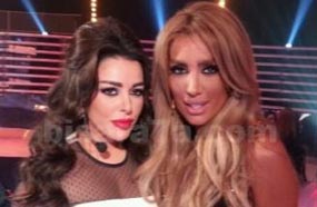 مايا دياب والمطربة اللبنانية سارة الهاني