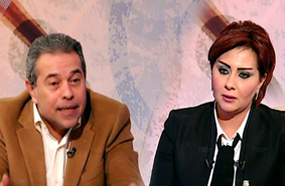 عكاشة وحياة الدرديري