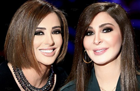 إليسا مع وفاء الكيلاني في &quot;الحُكم&quot;