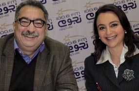 إبراهيم عيسى يوقع العقد مع هالة حجازي