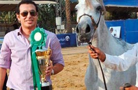 مصطفى والحصان