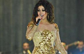 جنات في حفل سميراميس