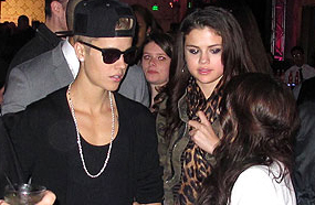 بيبر وسيلينا بعد حفل الأحد