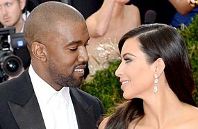 كيم كاردشيان وكاني ويست