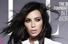 كيم كاردشيان على غلاف  مجلة &quot;Elle U.K&quot;