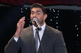 خالد سليم قدم فقرة خاصة في الحفل