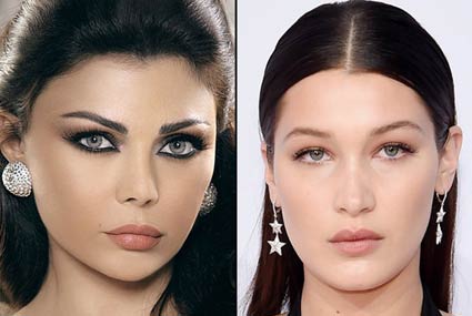 هيفاء وهبي وبيلا حديد