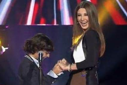 نانسي عجرم ترقص مع سافيو