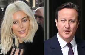 ديفيد كاميرون أحد أقارب كيم كارداشيان