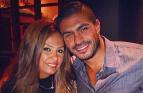 خالد سليم وزوجته