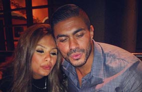 خالد سليم يحتفل بعيد ميلاد مع زوجته