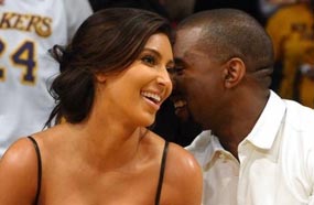 كاني ويست مع كيم كاردشيان