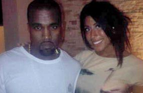 صورة لكاني ويست مع ليلى