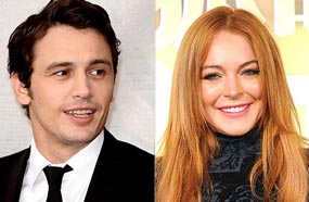 لنزي لوهان وجيمس فرانكو 