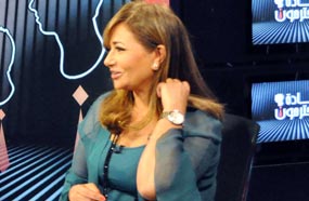 ليلى علوي مع يوسف الحسيني 