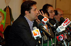 هاني رمزي خلال الحفل