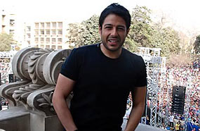 محمد حماقي في حفل جامعة عين شمس