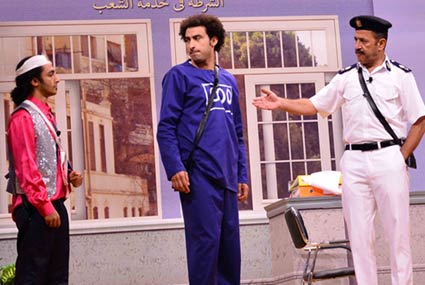 أشرف عبد الباقي وعلي ربيع في &quot;طابور العرض&quot; أول عروض &quot;مسرح مصر&quot; على MBC مصر