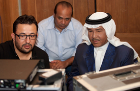 محمد عبده مع المخرج الكويتي