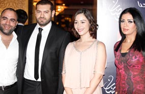 أبطال مسلسل "نيران صديقةرانيا يوسف، منه شلبي، عمرو يوسف، محمد شاهين