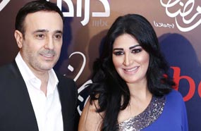 صابر الرباعي وزوجته إخلاص