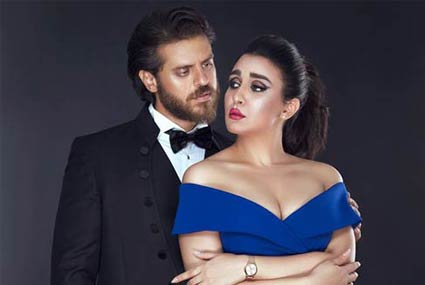 طارق صبري‎ وجيهان خليل.