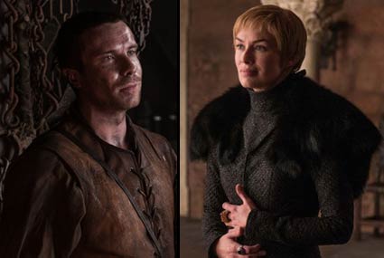 لينا هيدي في دور "سيرسي" وجو ديمبسي في دور "جندري"